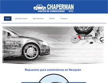 Tablet Screenshot of chapermansrl.com